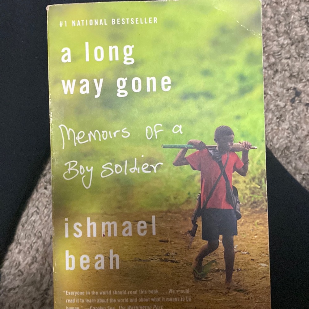 A long way gone book